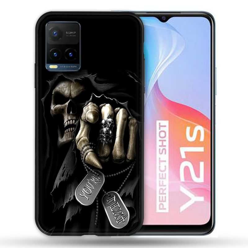 Coque Pour Vivo Y21 / Y21S / Y33S Tete de Mort Your Next