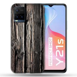 Coque Pour Vivo Y21 / Y21S / Y33S Texture Bois