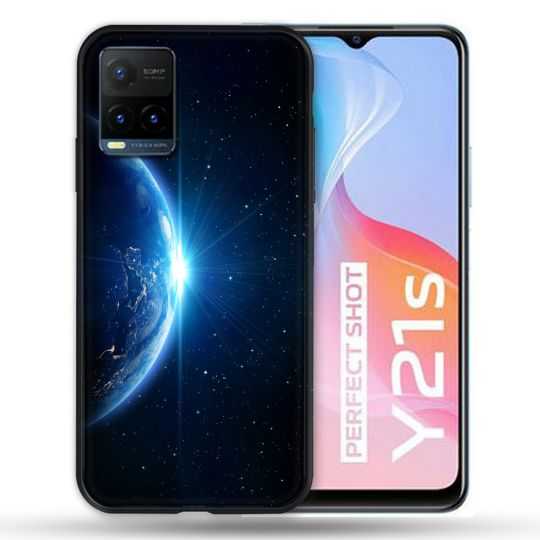 Coque Pour Vivo Y21 / Y21S / Y33S Univers Planete Terre