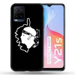 Coque Pour Vivo Y21 / Y21S / Y33S Voyage Corse Noir