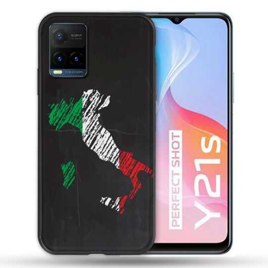 Coque Pour Vivo Y21 / Y21S / Y33S Voyage Italie Botte