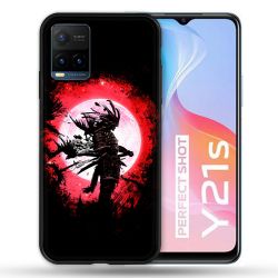 Coque Pour Vivo Y21 / Y21S / Y33S Voyage Japon Samourai