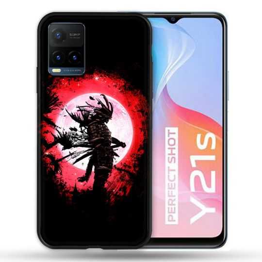Coque Pour Vivo Y21 / Y21S / Y33S Voyage Japon Samourai