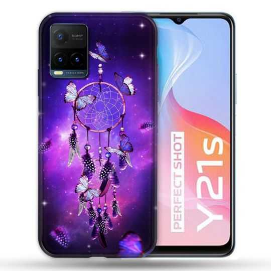 Coque Pour Vivo Y21 / Y21S / Y33S Zen Attrape Reve Papillon
