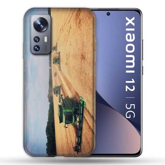 Coque Pour Xiaomi 12 Agriculture Moissonneuse