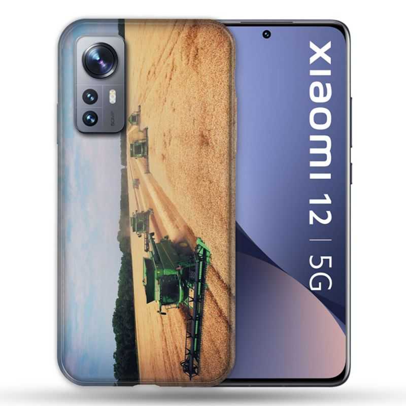 Coque Pour Xiaomi 12 Agriculture Moissonneuse
