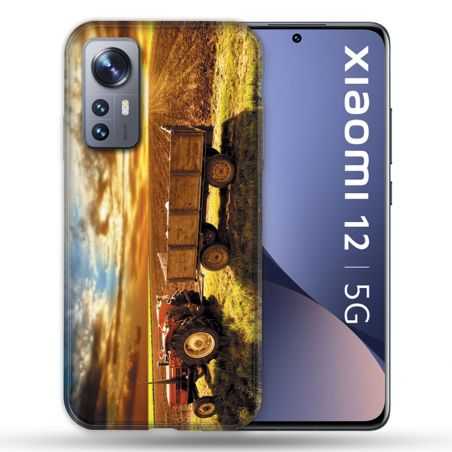 Coque Pour Xiaomi 12 Agriculture Tracteur Color