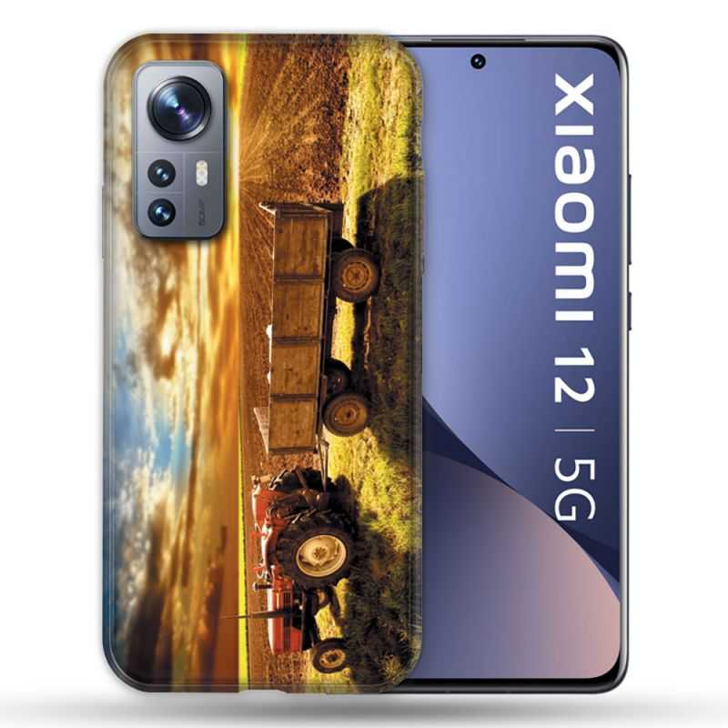 Coque Pour Xiaomi 12 Agriculture Tracteur Color