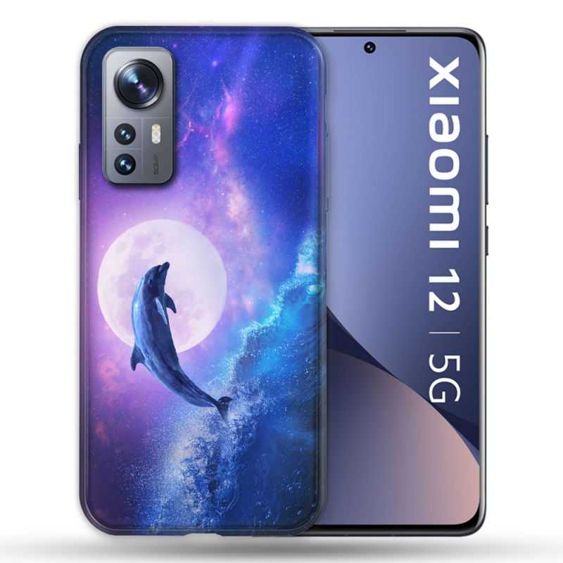 Coque Pour Xiaomi 12 Animal Dauphin Vague