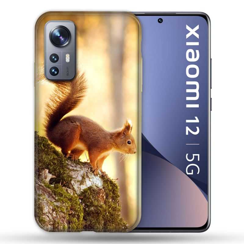 Coque Pour Xiaomi 12 Animal Ecureuil Bois