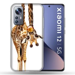 Coque Pour Xiaomi 12 Animal Girafe Blanche