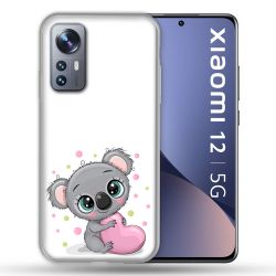 Coque Pour Xiaomi 12 Animal Koala Cœur