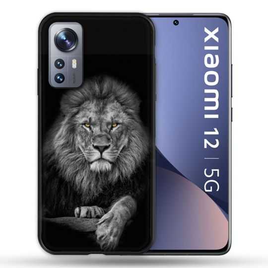 Coque Pour Xiaomi 12 Animal Lion Majestueux