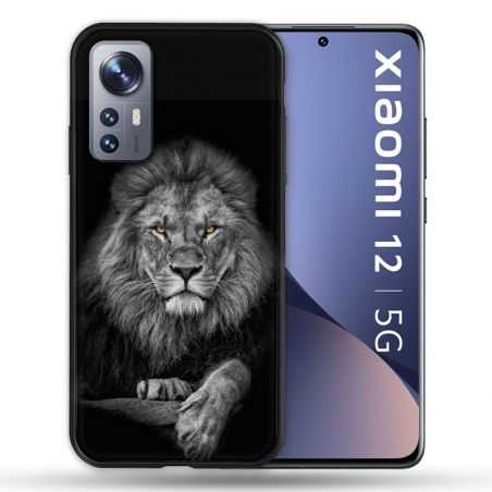 Coque Pour Xiaomi 12 Animal Lion Majestueux