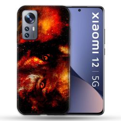Coque Pour Xiaomi 12 Animal Loup Espace
