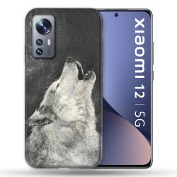 Coque Pour Xiaomi 12 Animal Loup Hurlement