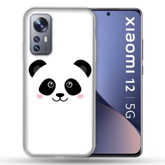 Coque Pour Xiaomi 12 Animal Panda Blanc