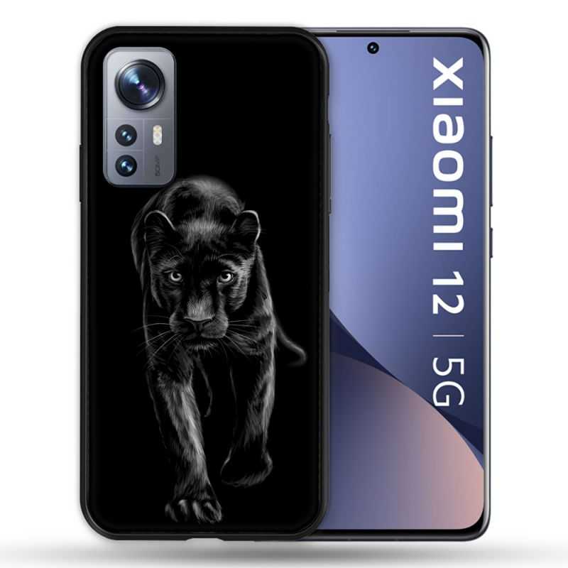 Coque Pour Xiaomi 12 Animal Panthère Noire