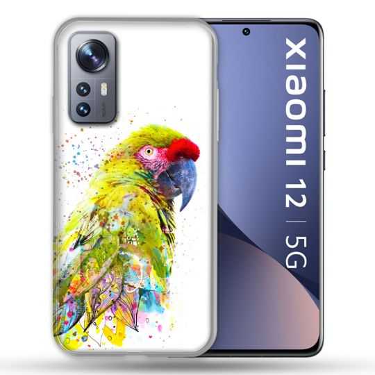 Coque Pour Xiaomi 12 Animal Perroquet Jaune