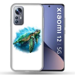 Coque Pour Xiaomi 12 Animal Tortue Blanche multicolore