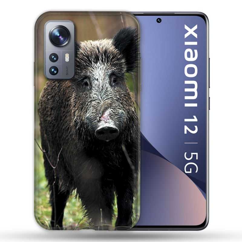 Coque Pour Xiaomi 12 Chasse Sanglier bois
