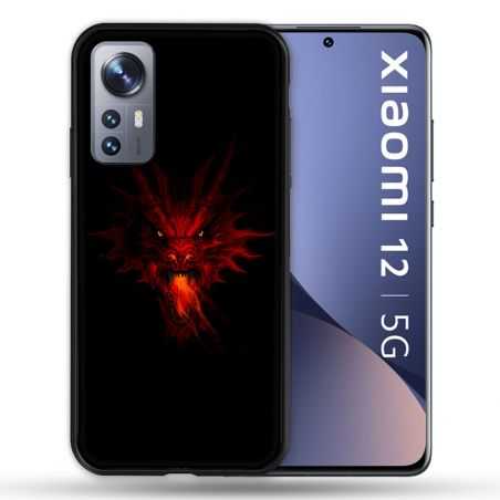 Coque Pour Xiaomi 12 Fantastique Dragon Feu