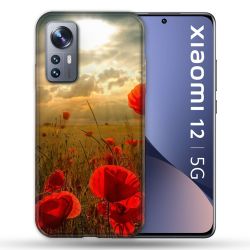 Coque Pour Xiaomi 12 Fleur Coquelicot