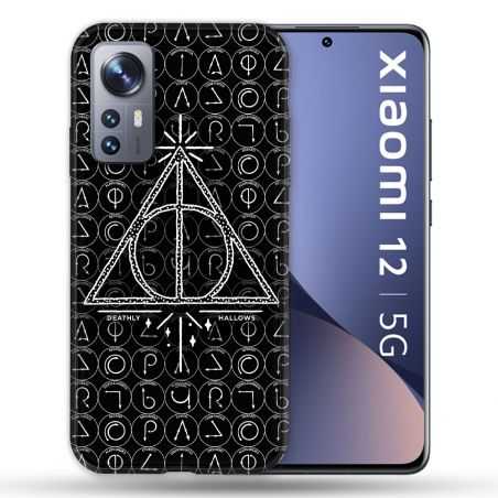 Coque Pour Xiaomi 12 Harry Potter Hollows Triangle Noir