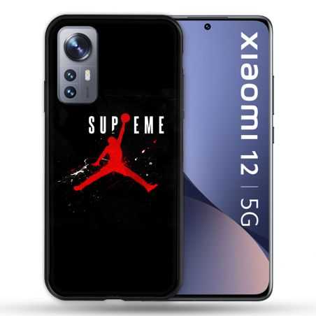 Coque Pour Xiaomi 12 Jordan Supreme Noir