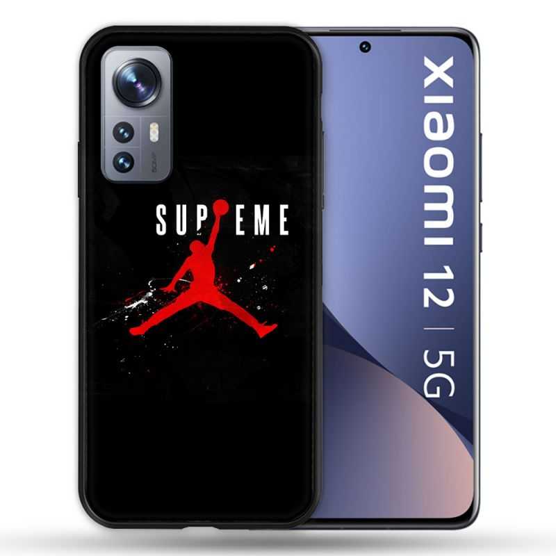 Coque Pour Xiaomi 12 Jordan Supreme Noir
