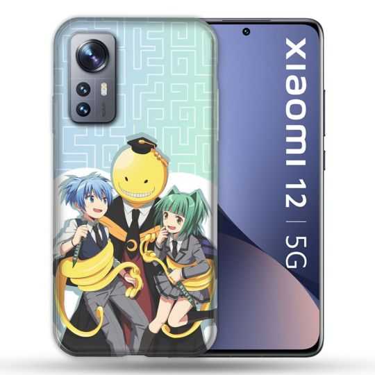 Coque Pour Xiaomi 12 Manga Assassination Classroom Kuro Trio