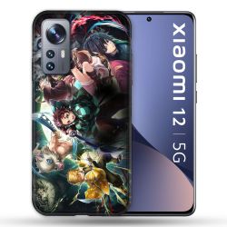 Coque Pour Xiaomi 12 Manga Demon Slayer Groupe