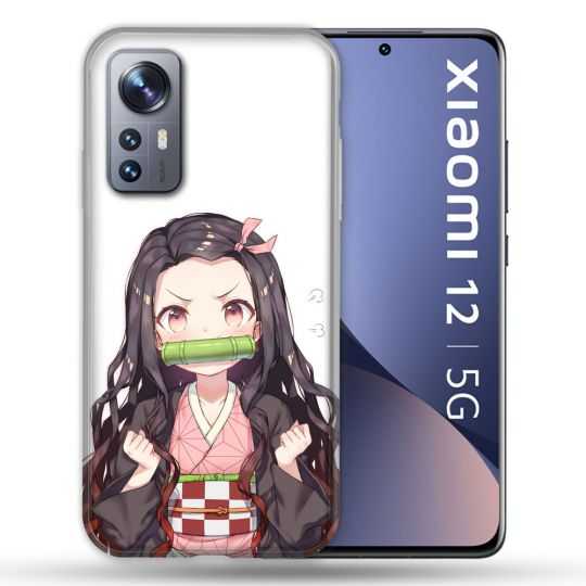 Coque Pour Xiaomi 12 Manga Demon Slayer Nezuko