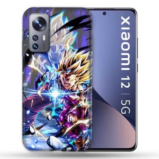 Coque Pour Xiaomi 12 Manga Dragon Ball Sangohan Duo