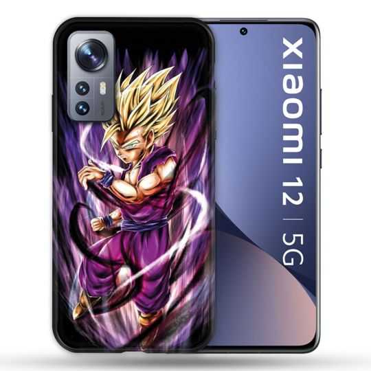 Coque Pour Xiaomi 12 Manga Dragon Ball Sangohan Violet