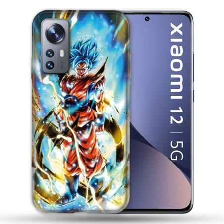 Coque Pour Xiaomi 12 Manga Dragon Ball Sangoku Blanc