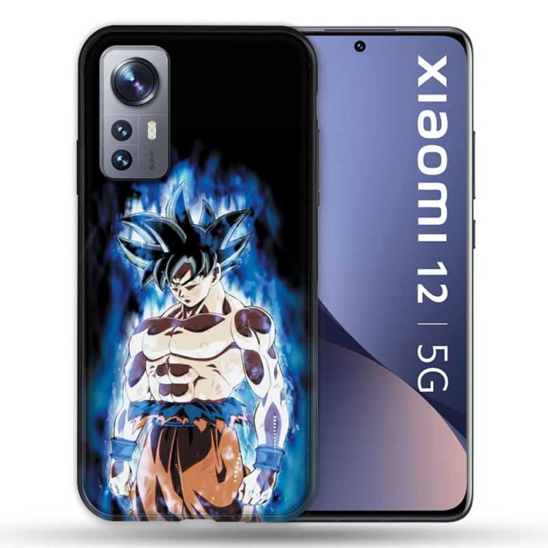 Coque Pour Xiaomi 12 Manga Dragon Ball Sangoku Noir