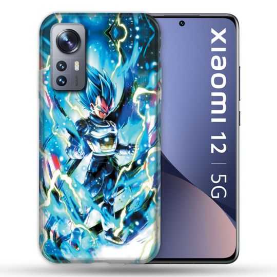 Coque Pour Xiaomi 12 Manga Dragon Ball Vegeta Bleu