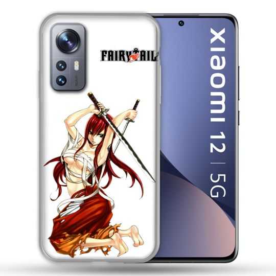 Coque Pour Xiaomi 12 Manga Fairy Tail Erza