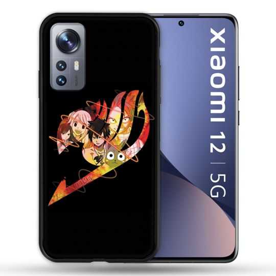 Coque Pour Xiaomi 12 Manga Fairy Tail Logo Noir