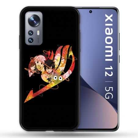 Coque Pour Xiaomi 12 Manga Fairy Tail Logo Noir