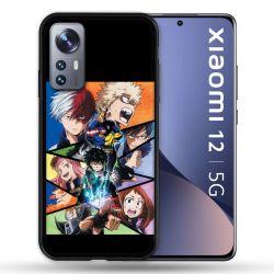 Coque Pour Xiaomi 12 Manga My Hero Academia Noir