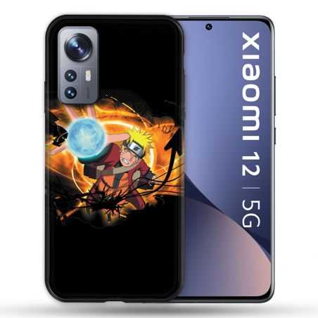 Coque Pour Xiaomi 12 Manga Naruto Noir