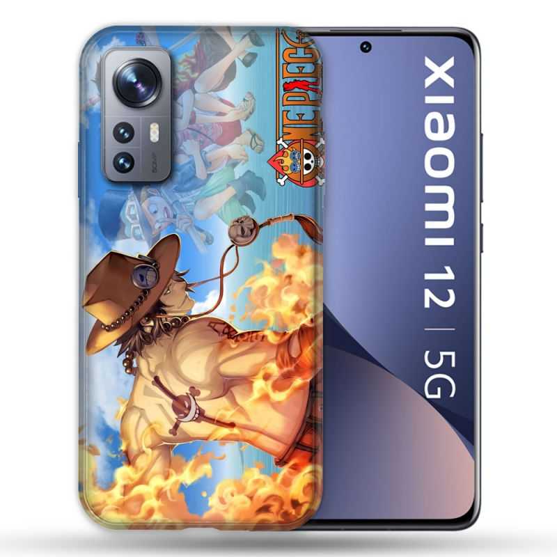 Coque Pour Xiaomi 12 Manga One Piece Ace Color