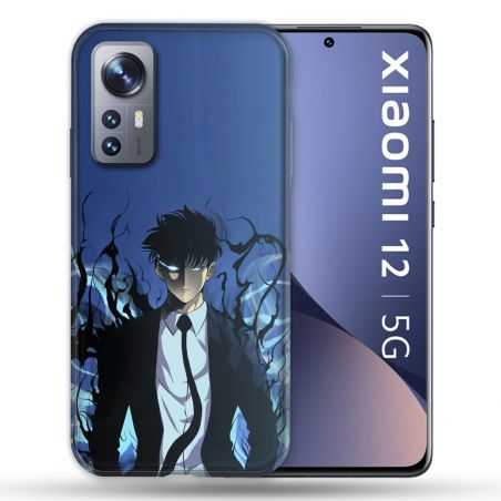Coque Pour Xiaomi 12 Manga Solo Leveling Sung Bleu
