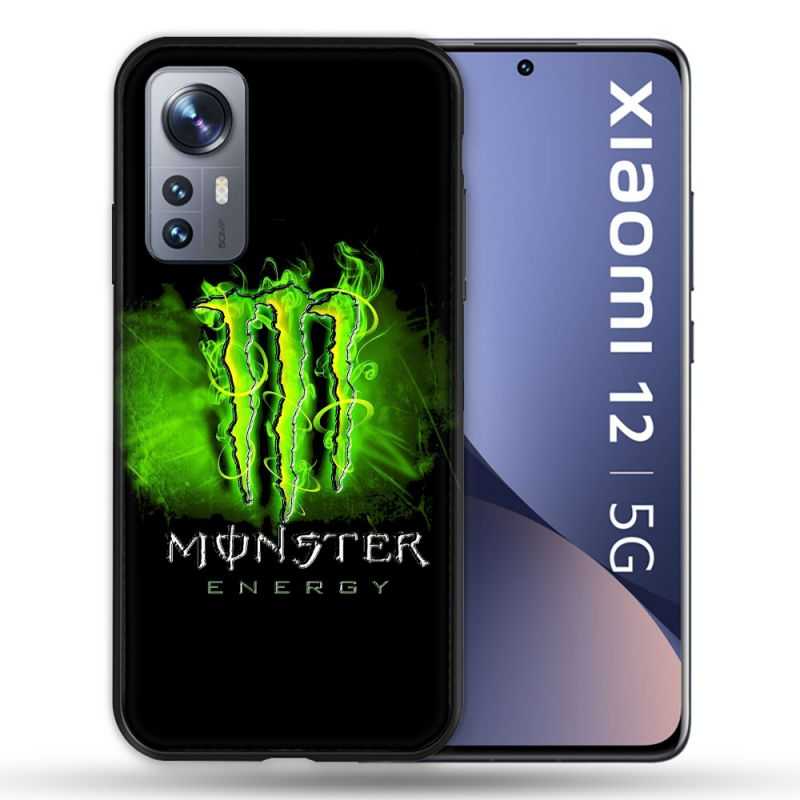 Coque Pour Xiaomi 12 Monster Energy Vert