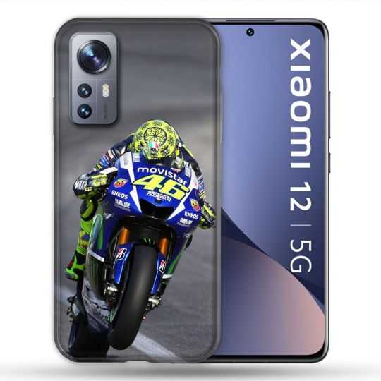 Coque Pour Xiaomi 12 Moto Course GP Wheeling 46