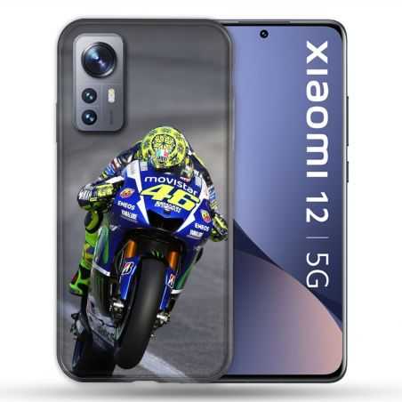 Coque Pour Xiaomi 12 Moto Course GP Wheeling 46