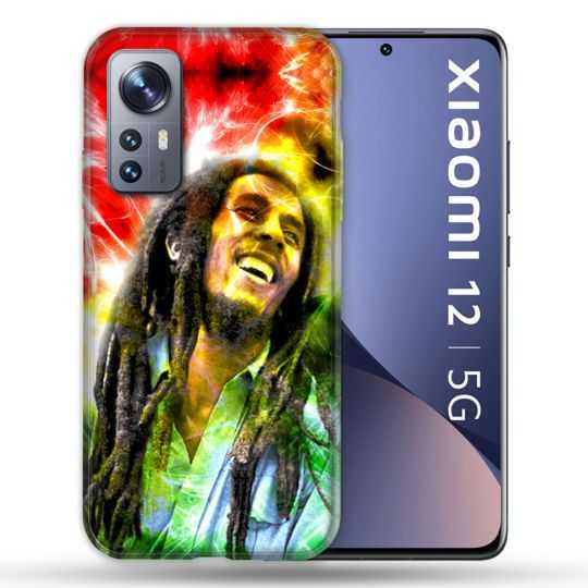 Coque Pour Xiaomi 12 Musique Bob Marley Color