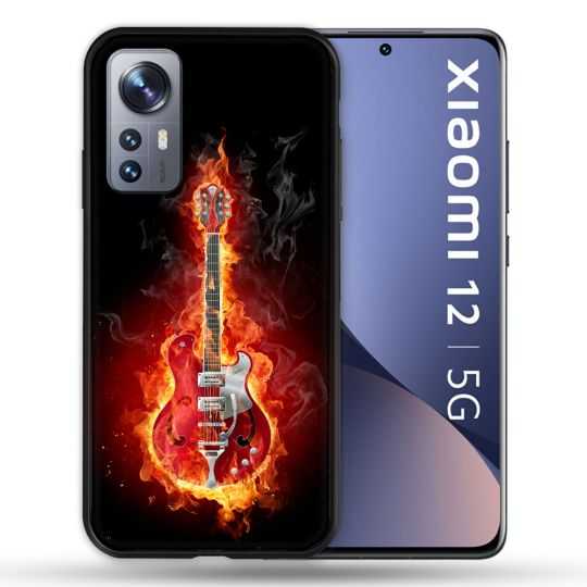 Coque Pour Xiaomi 12 Musique Guitare Electrique